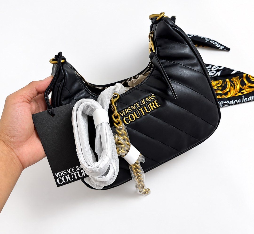 Versace Crossbody (Category: Cross-body Bags) located in Manila. Submitted by stopshop26 (Listing ID 1460675422, Image 2). Description: Versace Crossbody Brand new and original Onhand and ready to ship.
