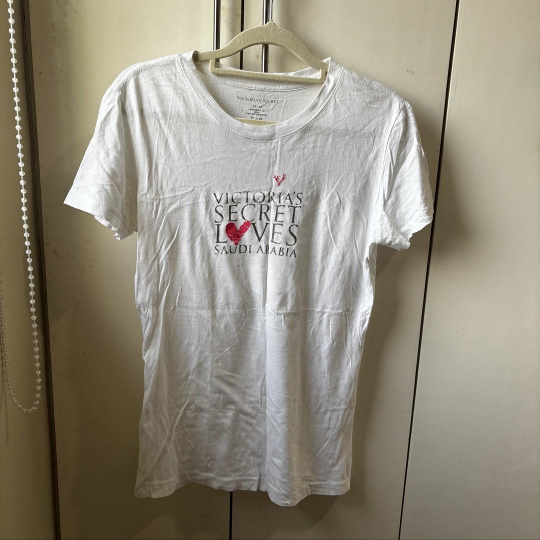 victoria secret top (Category: Blouses) located in Manila. Submitted by lavieelle (Listing ID 1460618892, Image 1). Description: - authentic victoria secret top - rare & limited edition bought internationally - best fit small to medium frames - material is stretchable cotton - rfs: decluttering .