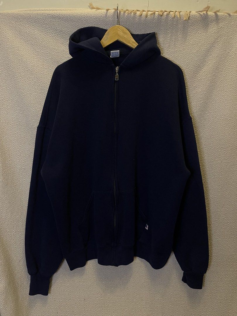 Vintage 90s russell athletic zip up jacket (Category: Coats, Jackets and Outerwear) located in Manila. Submitted by hypestock_mnl (Listing ID 1460569913, Image 1). Description: - stylish - perfect for casual wear - great fit - in good condition - minimal signs of usage - 9.8/10 - money worth! - rare size - see pics for details/issue.