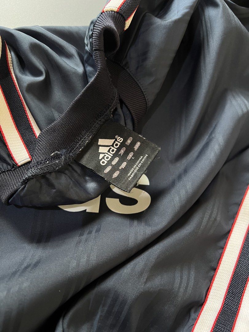Vintage Adidas Windbreaker Pullover (Category: Coats, Jackets and Outerwear) located in Manila. Submitted by dailypicksbyclyde (Listing ID 1460548419, Image 2). Description: Vintage Adidas Pullover Windbreaker Excellent condition 24.5x28 Need wash.
