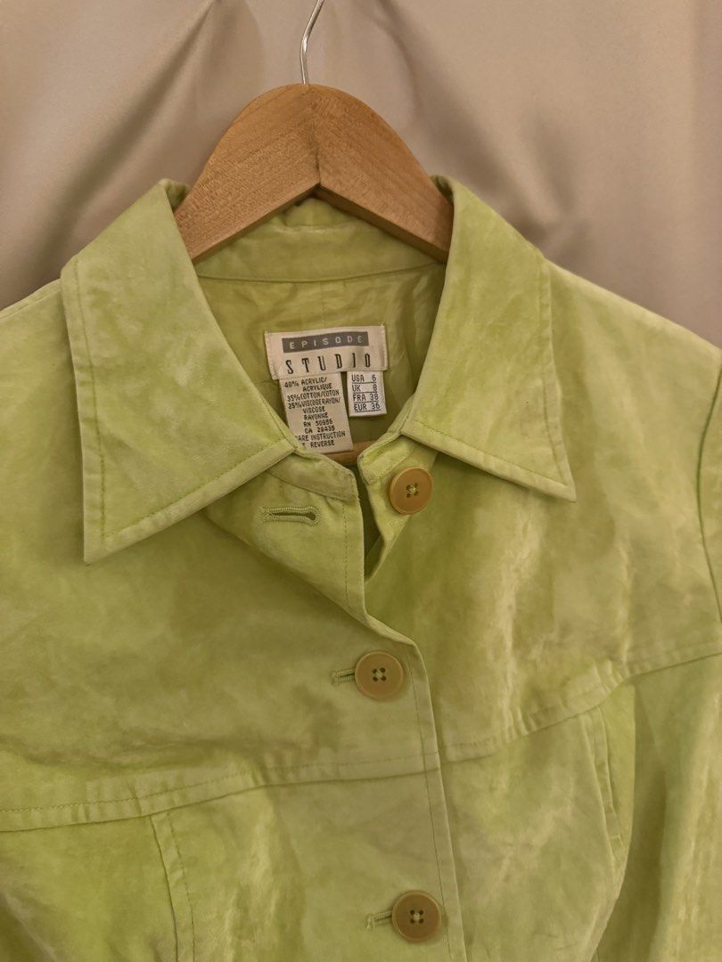Vintage buttondown suede top (Category: Blouses) located in Manila. Submitted by 414studio (Listing ID 1460665651, Image 2). Description: Steal High quality .