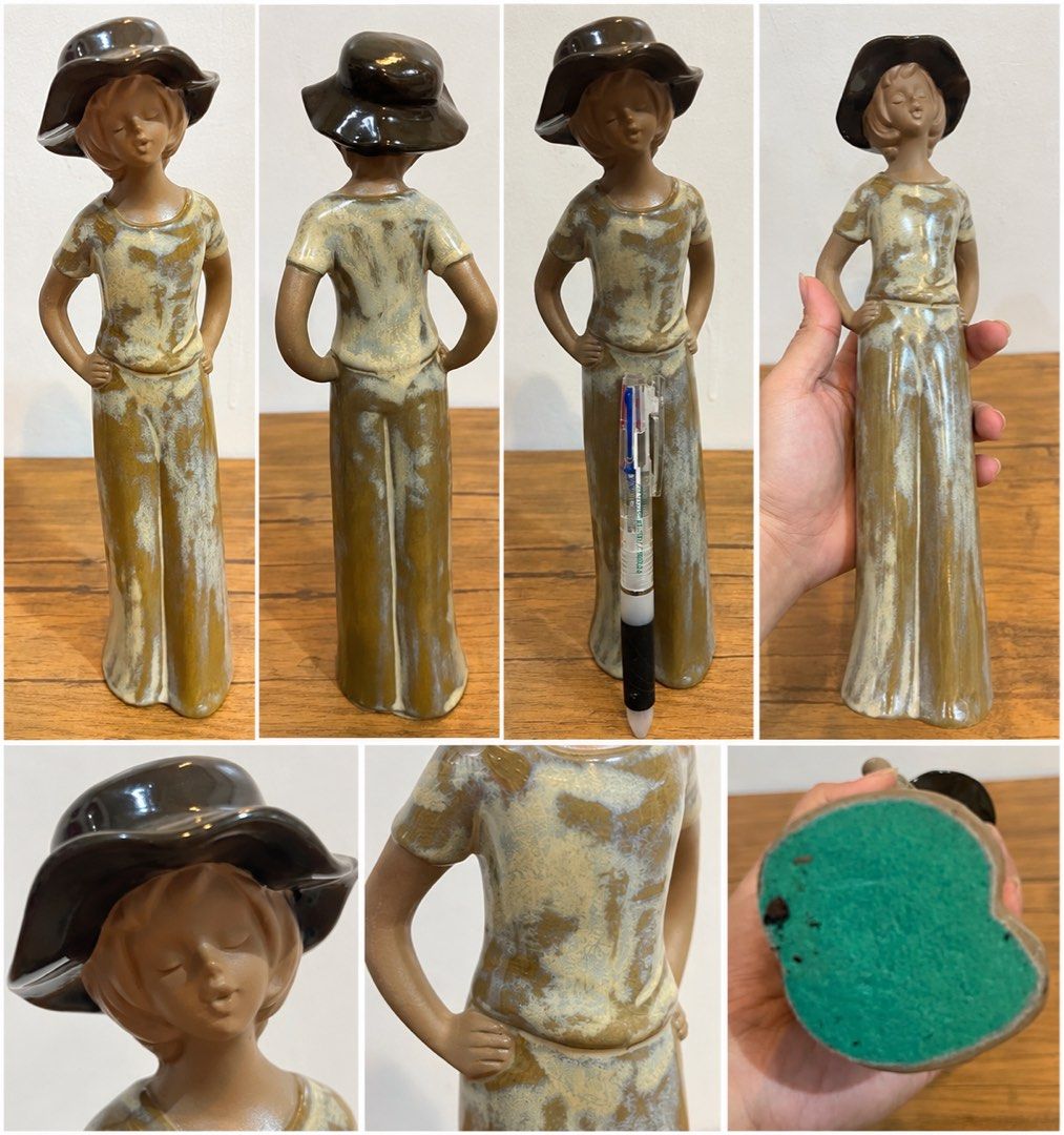 vintage ceramic figurine 10in (Category: Other Home Decor) located in San Fernando. Submitted by japansurpluselyu (Listing ID 1460581365, Image 1). Description: .