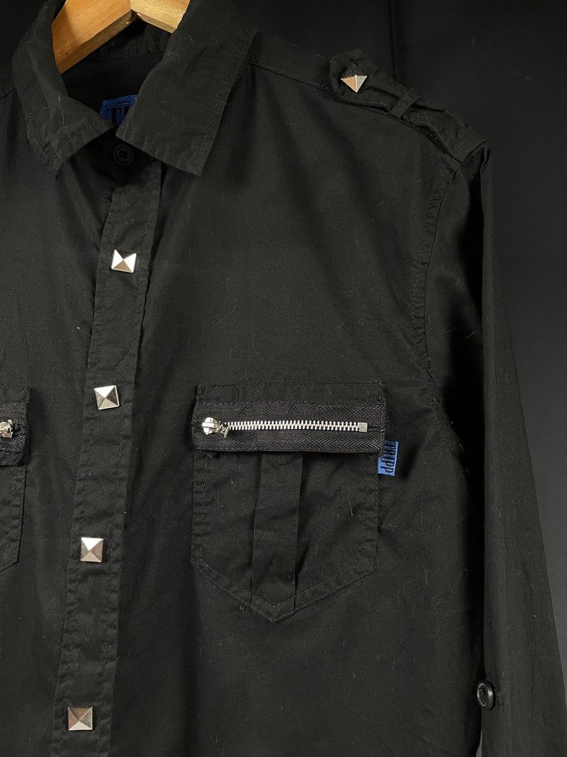 Vintage Tripp NYC - Studded Longsleeve (Category: Formal Shirts) located in Puerto Princesa. Submitted by palawan.swagdealer (Listing ID 1460683119, Image 3). Description: Measurements (inches) Width- 20 Length- 27 Sleeve- 25.5 Excellent Flawless.
