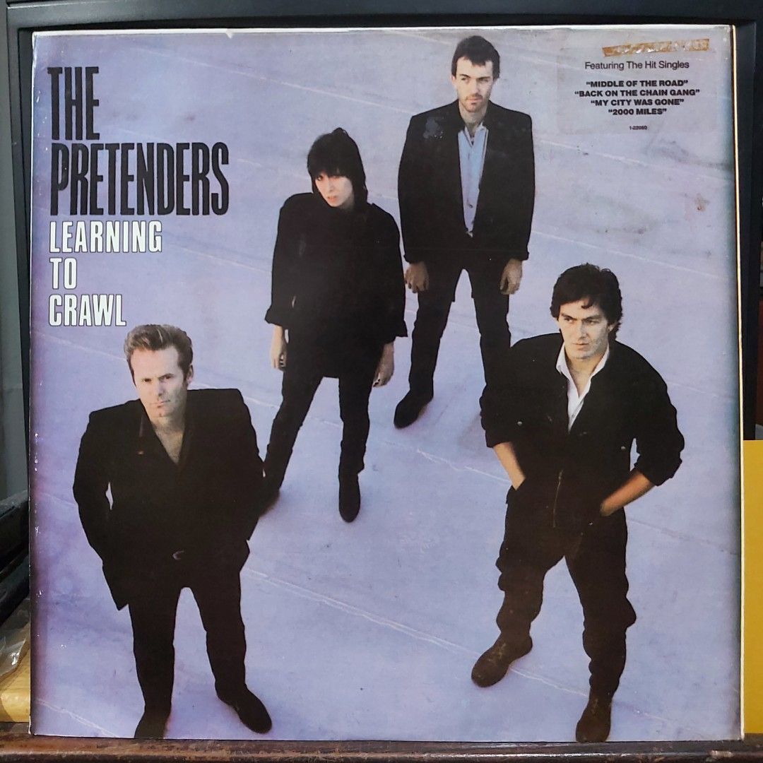 vinyl The Pretenders - Learning To Crawl (open) (Category: Vinyls) located in Antipolo. Submitted by rlt1870 (Listing ID 1460677359, Image 1). Description: record and cover in good condition. light scratches no skips. local vinyl. Antipolo Rizal.