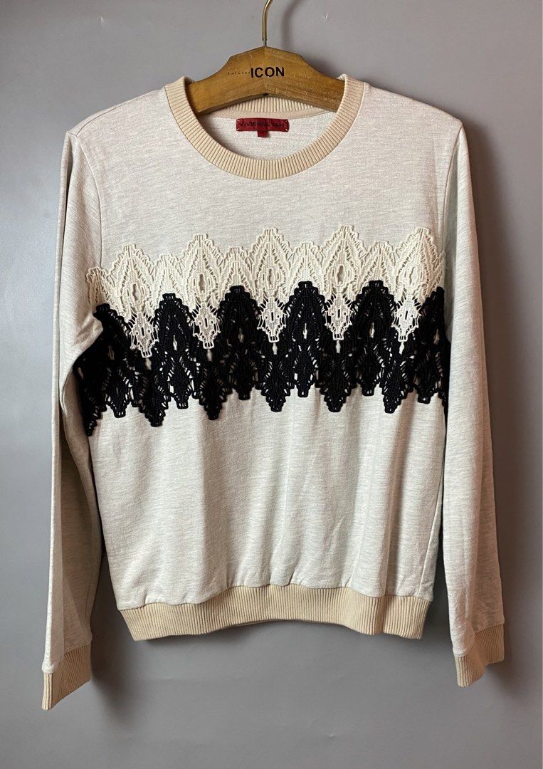 Vivienne Tam Sweatshirts (Category: Coats, Jackets and Outerwear) located in Quezon City. Submitted by loloyz123 (Listing ID 1460528322, Image 1). Description: Vivienne Tam Sweatshirts Condition: Very good Color rate: 10/10 Color: Ash Gray Size: Medium L: 25 W: 20 inches.