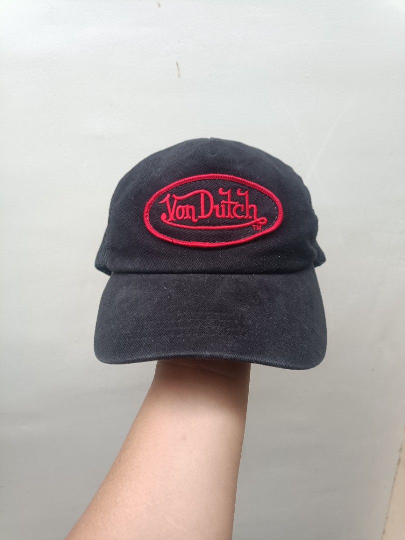 VON DUTCH TRUCKER CAP (Category: Caps & Hats) located in Calbayog City. Submitted by tetoysthrift89 (Listing ID 1460595819, Image 1). Description: VON DUTCH TRUCKER CAP EXCELLENT OSFA CR 9.8/10 NO ISSUE UKAY SOURCE.