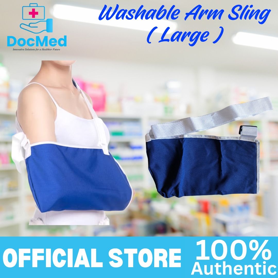 WASHABLE ARM SLING SAMLL/ MEDIUM/ LARGE/ XL SIZES AVAILABLE (Category: Medical Supplies & Tools) located in Caloocan City. Submitted by zeezee.stone (Listing ID 1460557540, Image 1). Description: .