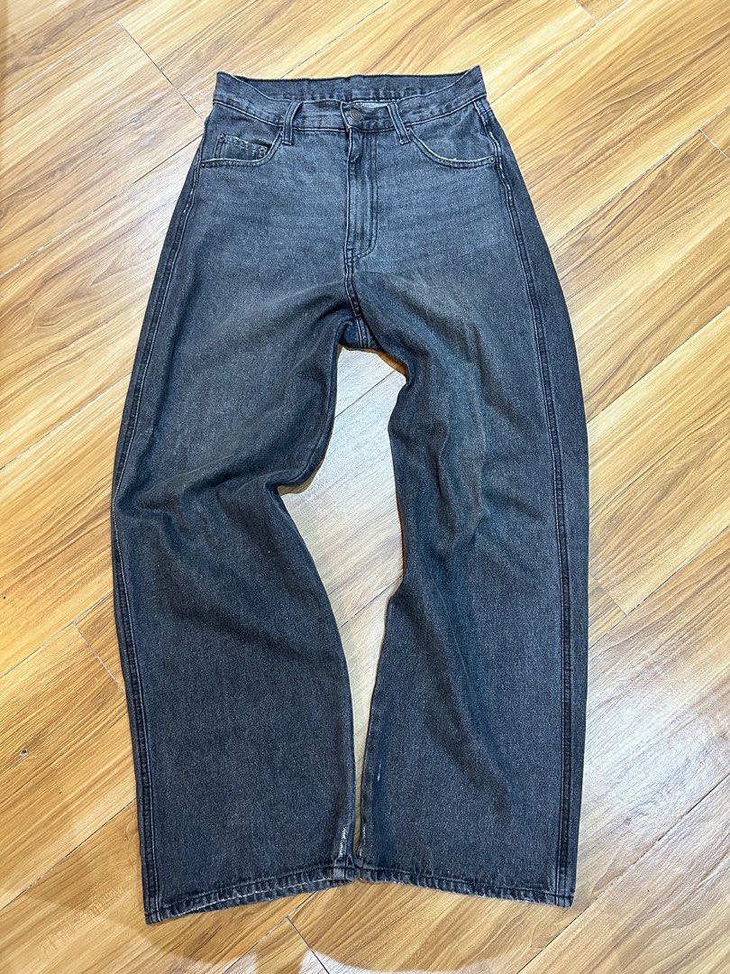 WEGO (Japan) Black Acid Wash (Category: Jeans) located in Makati City. Submitted by corkerino (Listing ID 1460688061, Image 3). Description: WEGO Black Acid Wash Size 30 Length 40.5 Leg opening 10 699 + SF Lalamove/J&T Meetups Cash & Carry Makati.