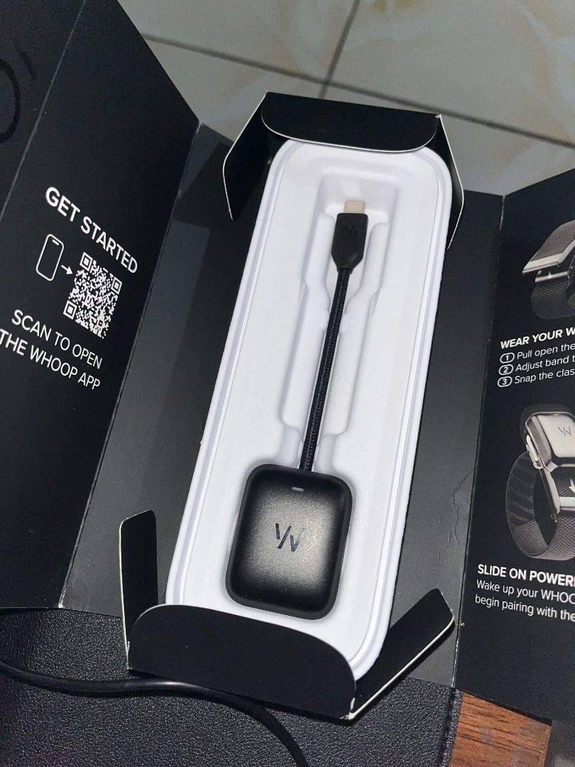WHOOP Peak 5.0 (Category: Wearables & Smart Watches) located in Makati City. Submitted by cornetto_choco (Listing ID 1460602947, Image 1). Description: Selling my WHOOP 5.0 Peak, great for anyone serious about fitness, sleep, recovery, and health tracking. ✨ Details: • WHOOP 5.0 device • 2-Months Peak Membership included • SuperKnit Band • Waterproof Wireless PowerPack • Tracks Sleep, Recovery, Strain, Heart Rate, Stress & Activities • 24/7 conti