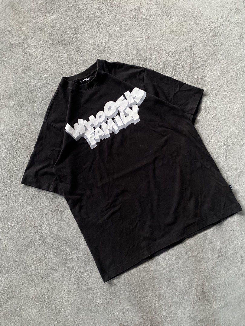 Whoosis Shirt Black (Category: Tshirts & Polo Shirts ) located in Ozamiz City. Submitted by thriftnikael (Listing ID 1460683164, Image 3). Description: whoosis shirt width: 23.5 length: 31.5 size: xl Color rate: 10/10 Condition: 10/10 Issue: n/a .