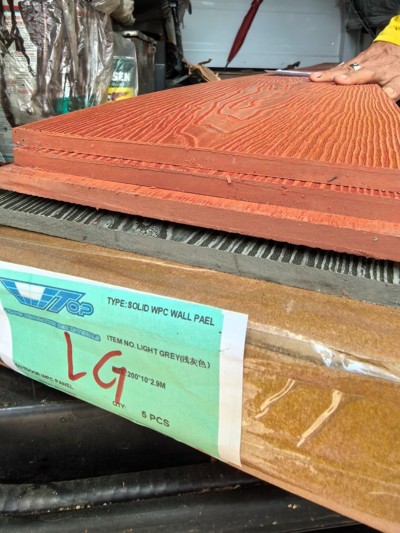 WPC SOLID PLANKS for gate and fence (Category: Locks, Doors & Gates) located in Manila. Submitted by yutopdecor.23 (Listing ID 1460563846, Image 3). Description: WPC SOLID PLANKS panel size : 200mm x 10mm x 2900mm PM for more discount and details.