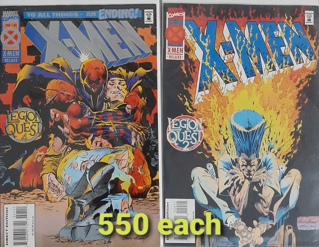 X-men comics vintage xmen 90s (Category: Comics & Manga) located in Manila. Submitted by dok.spekter--richard-ramirez-- (Listing ID 1460610891, Image 2). Description: Available. • GCASH ONLY • LALAMOVE ONLY. NO COD CASH on Meetups depending on schedule: • Waltermart Munoz FPJ/Roosevelt LRT station • SM North • Savemore West Ave corner Edsa..