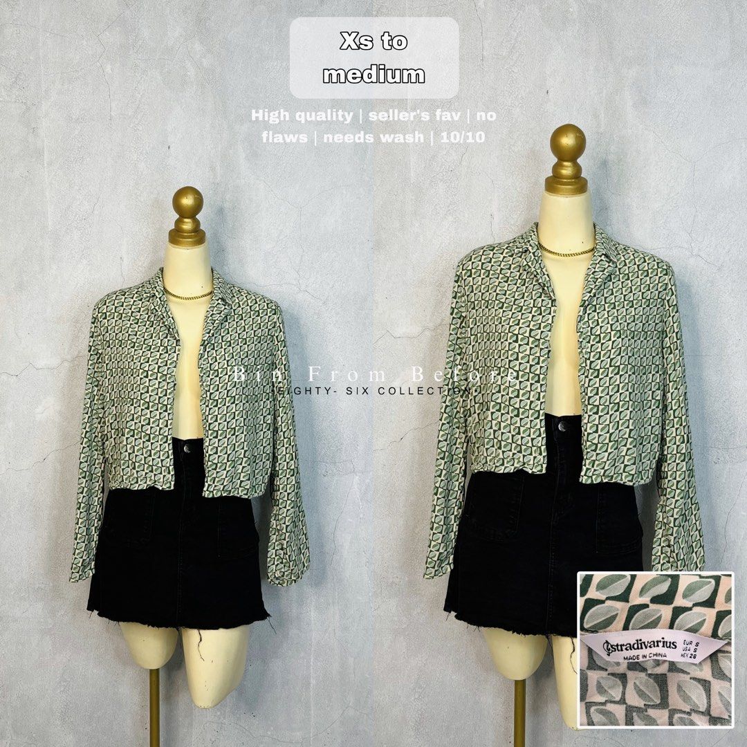 XS TO M LONG-SLEEVES BLOUSE (Category: Blouses) located in Dagupan City. Submitted by bincloset (Listing ID 1460578735, Image 1). Description: LONG-SLEEVE BLOUSE ✨ XS TO M NO FLAWS - FB Page: Bin from Before | IG: @binfrombefore .