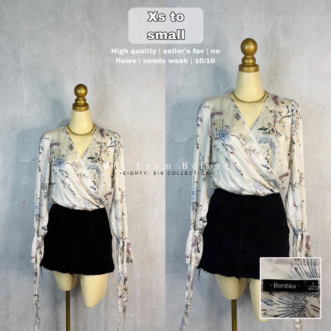 XS TO S LONG-SLEEVE BLOUSE (Category: Blouses) located in Dagupan City. Submitted by bincloset (Listing ID 1460576975, Image 1). Description: LONG-SLEEVE BLOUSE✨ XS TO S NO FLAWS - FB Page: Bin from Before | IG: @binfrombefore .
