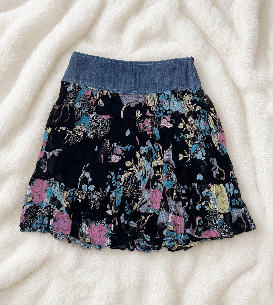 Y2k skirt (Category: Skirts) located in Manila. Submitted by zeekroo.ph (Listing ID 1460536716, Image 1). Description: size 24-26 No brand 10/10 condition .
