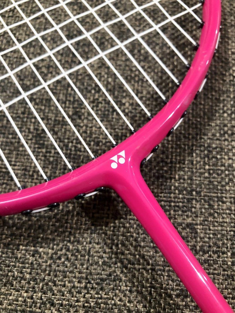 Yonex badminton bundle (Category: Racket and Ball Sports) located in Antipolo. Submitted by arcadia.bea (Listing ID 1460691659, Image 3). Description: This bundle includes a brand-new Yonex men’s round neck shirt size Small from Singapore which still has the tag attached (specifically the RM-J035-2893-RW1-S model in Dark Navy). A Yonex Nanoflare 002 Feel badminton racket with a 24 lbs string recently bought from Sportlines. The racket is in excel