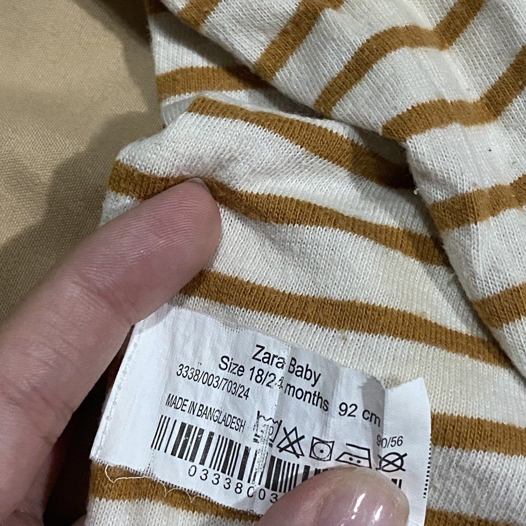 Zara Baby Long sleeves (Category: Babies & Kids Fashion) located in Makati City. Submitted by prelovedthinngzz (Listing ID 1460692599, Image 3). Description: 🩵 size 92 🩵 2-3 Y 🩵 No issues No haggling please super mura na yan. 🩵 PAYMENT FIRST 🩵 NO RESERVATIONS 🩵 MAKATI.