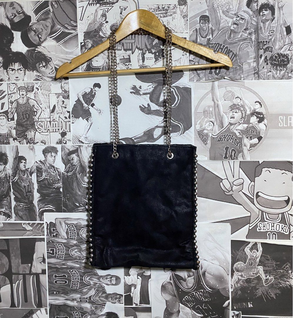 ZARA BLACK STUDDED TOTE BAG (Category: Tote Bags) located in Polomolok. Submitted by safethrift2.0 (Listing ID 1460546648, Image 1). Description: ZARA BLACK STUDDED TOTE BAG WELL USED ISSUES LAST PIC COMPLETE TAGS AUTHENTIC 9|10 COLOR RATE 12x10.5”.