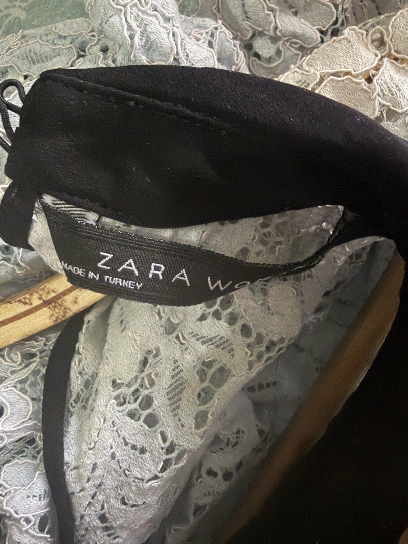 Zara blue lace collar (Category: Blouses) located in Manila. Submitted by urbanwear (Listing ID 1460636080, Image 2). Description: .