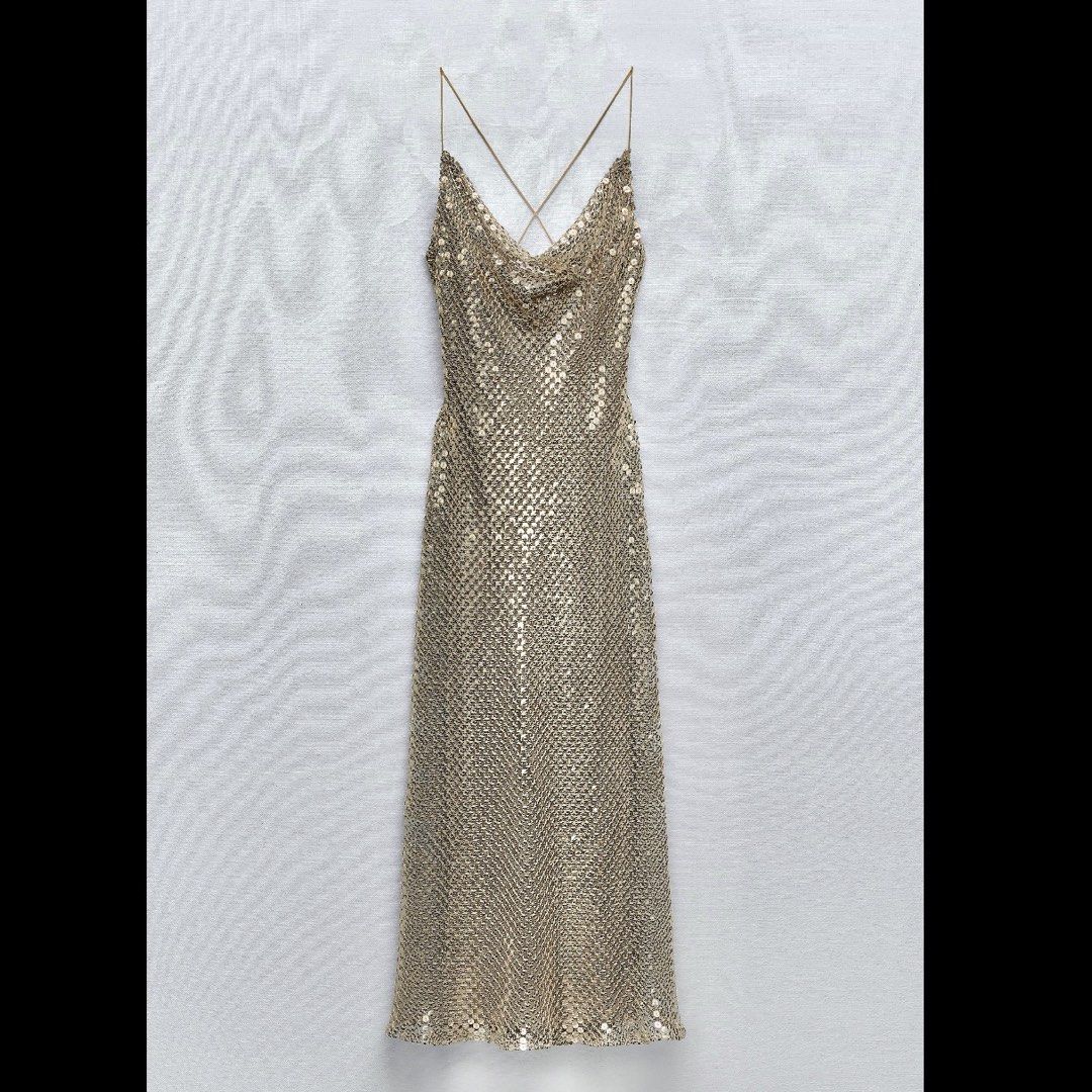 ZARA Mesh Slip Dress (Category: Dresses) located in Quezon City. Submitted by kathleenscloset (Listing ID 1460518225, Image 1). Description: .