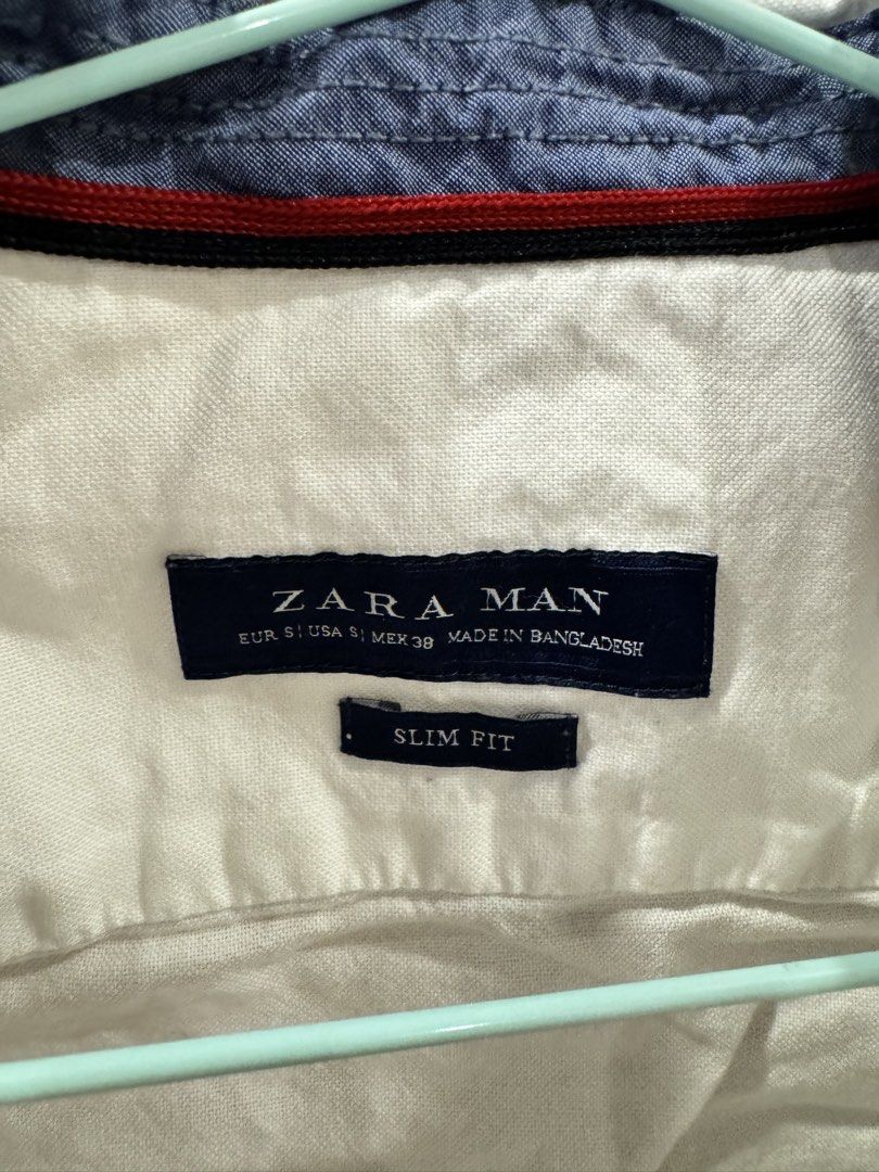 Zara Slimfit white longsleeves (Category: Coats, Jackets and Outerwear) located in Quezon City. Submitted by moniquecloset (Listing ID 1460685693, Image 3). Description: .