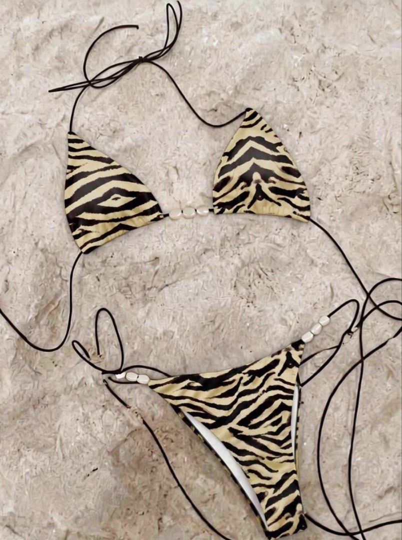 Zebra Bikini Set (Category: Bikinis & Swimsuits) located in Pasig City. Submitted by h0tsalami (Listing ID 1460617432, Image 1). Description: .