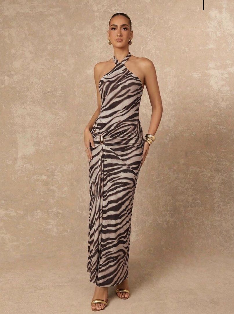 Zebra Maxi Dress (Category: Dresses) located in Pasig City. Submitted by h0tsalami (Listing ID 1460616601, Image 1). Description: .