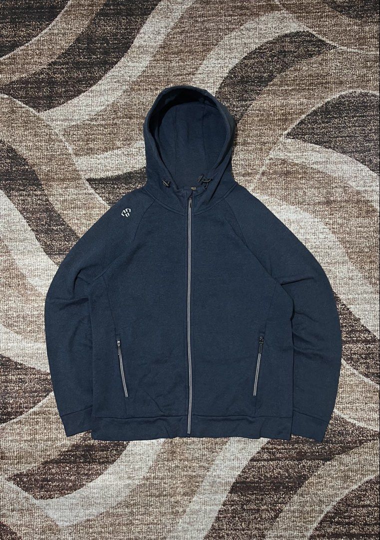HLA Zip Up Hoodie (Category: Coats, Jackets and Outerwear) located in Rizal. Submitted by ithriftph_ (Listing ID 1460518536, Image 1). Description: 🔻 Details 🔻 Zip Up Hoodie Navy Blue Large Width: 23" Length: 27" Color rate: 9/10 Condition: 9/10 No issue Price: 300 pesos Reminders: Color may vary due to lighting and your screen resolution. Note: Ready to wear (already washed) Mode of Payment: 📌 Gcash 📌 Bank Transfer Payment first policy (NO C