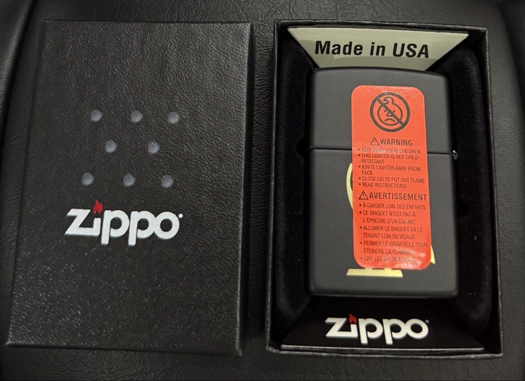 Zippo x OVO Lighter (Category: Luxury Accessories) located in Pasay City. Submitted by fritz_kickz_2012 (Listing ID 1460630049, Image 2). Description: Zippo x OVO Lighter Brandnew Sealed Onhand PM for Inquiries Thankyou Fritz Kickz Luxe Vault Mnl 👜👟✨.
