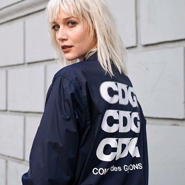 Cdg coach outlet jacket fake