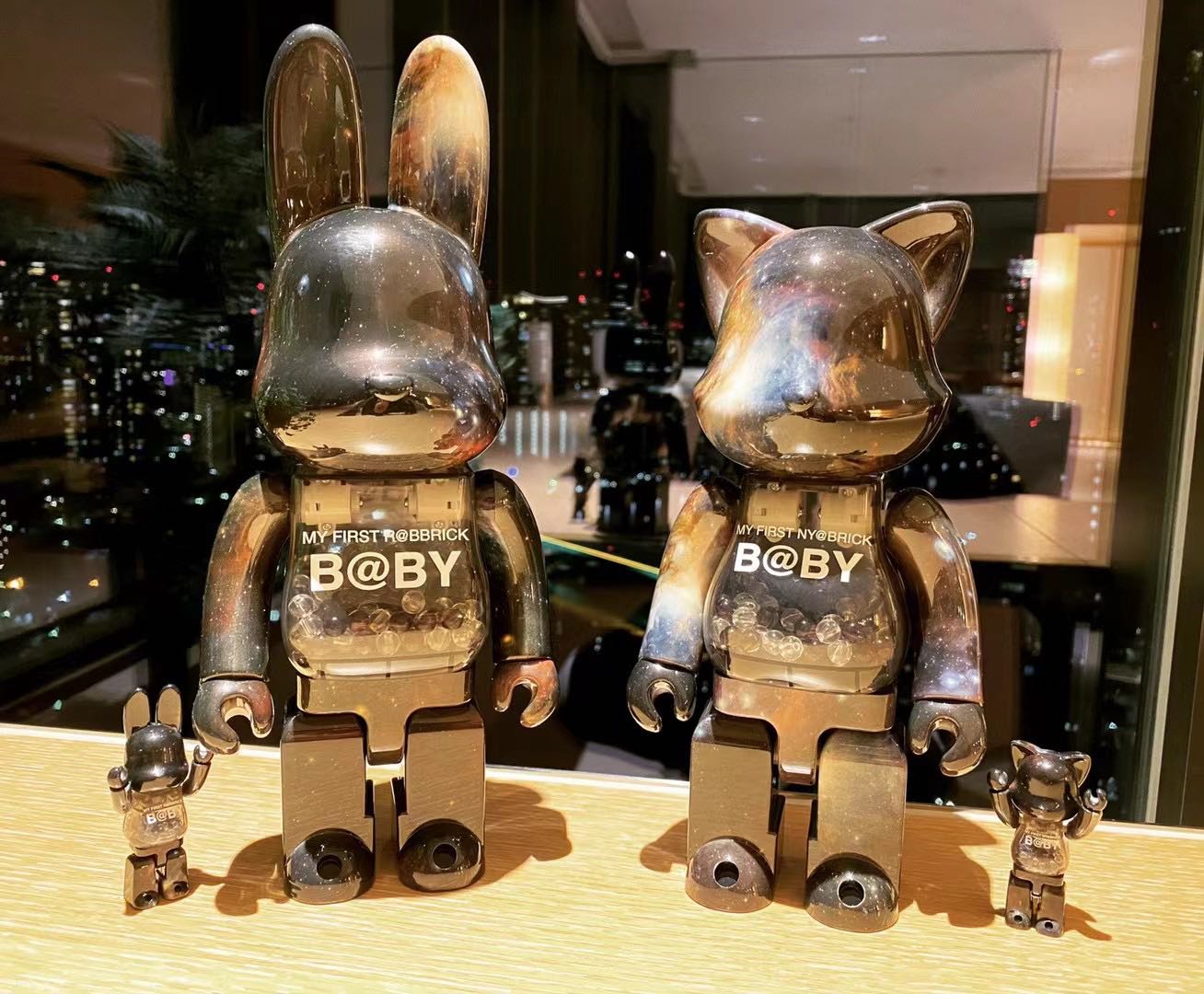 新鮮現貨】Be@rbrick MY FIRST R@BBRICK& NY@BRICK B@BY SPACE Ver