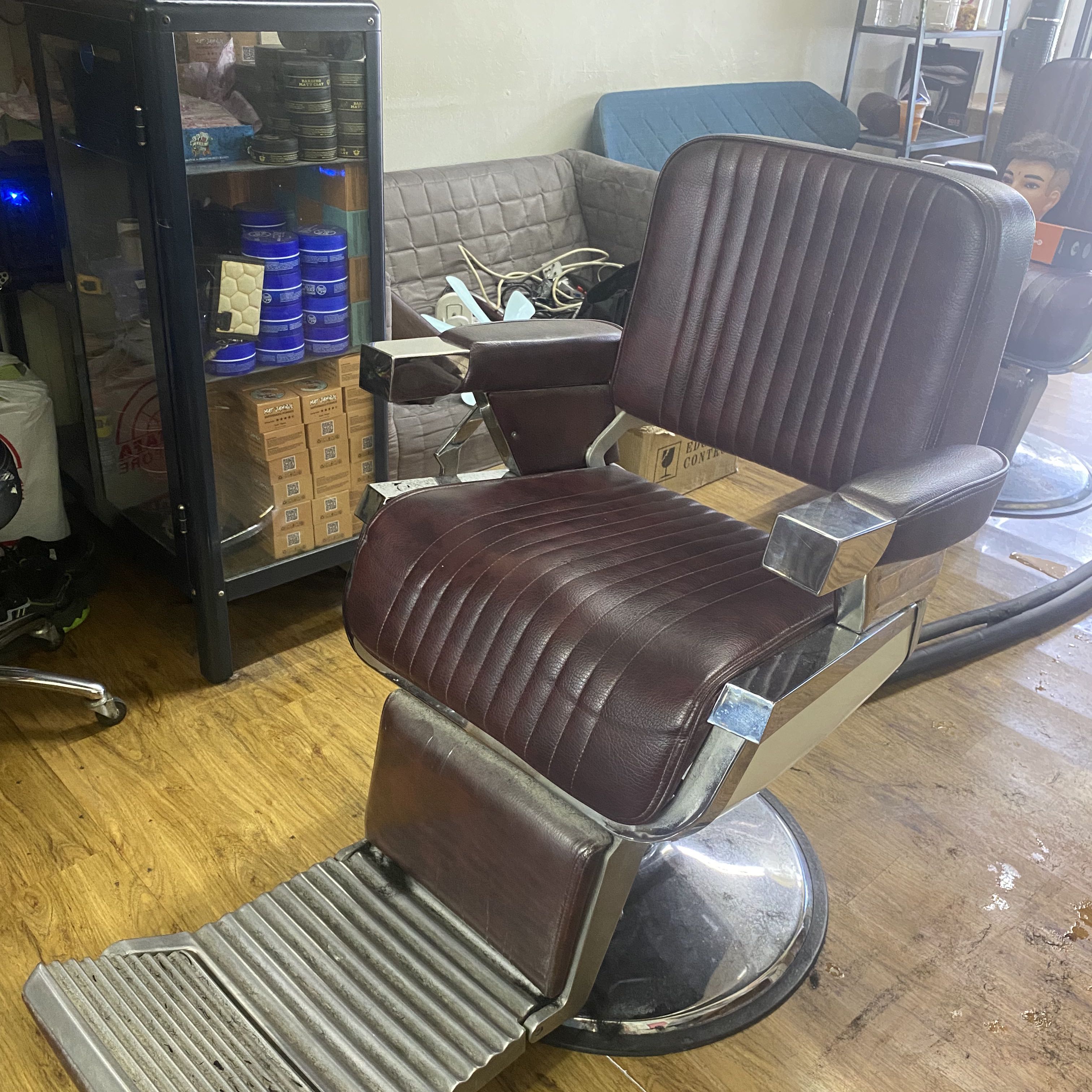 belvedere barber chair for sale