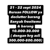 (Kategori: ) berada di . Dikirim oleh anabellapreloved (ID iklan 1347412630, Gambar 1). Deskripsi: .