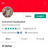 (Kategori: ) berada di . Dikirim oleh newaccountjualreceh. (ID iklan 1331401292, Gambar 1). Deskripsi: .