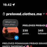 (Kategori: ) berada di . Dikirim oleh prelovedclothesme99_ (ID iklan 1385353029, Gambar 1). Deskripsi: .