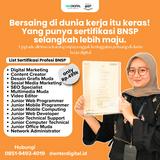 (Kategori: ) berada di . Dikirim oleh sertifikasibsnponline (ID iklan 1385114773, Gambar 1). Deskripsi: .