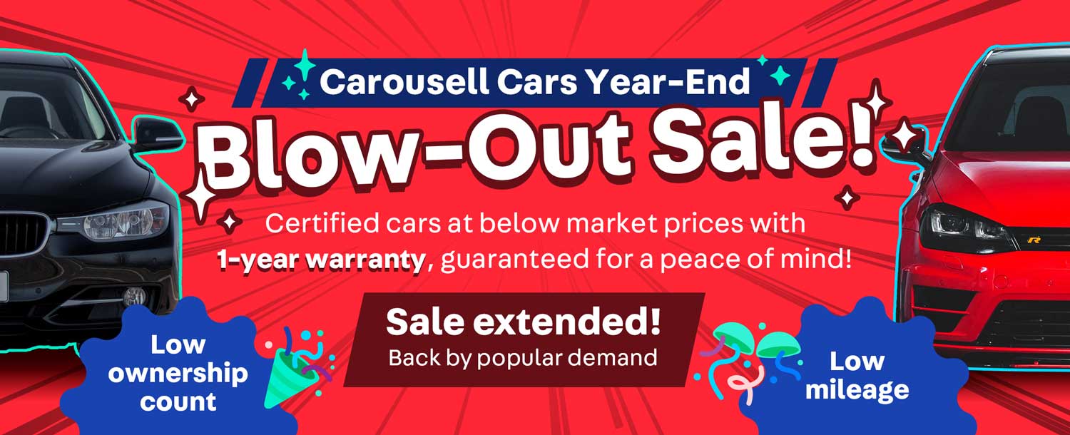 Carousell Cars YearEnd Blowout Sale! Carousell Singapore