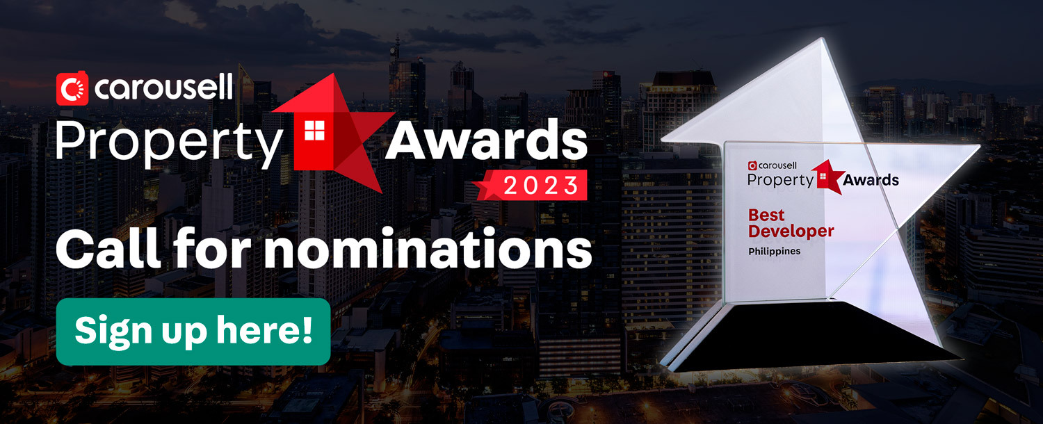 The 2023 Carousell Property Awards | Call For Nominations
Carousell is set to launch the 3rd Carousell Property Awards 2023 in the Philippines by the 4th Quarter of 2023. As early as now we will be opening the nomination for this year's award.