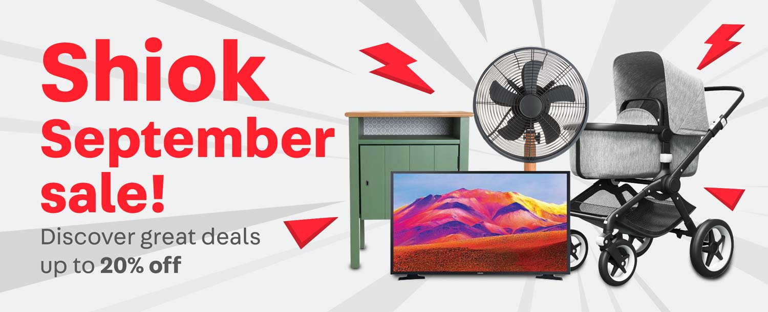 Shiok September Sale
Discover great deals up to 20% off