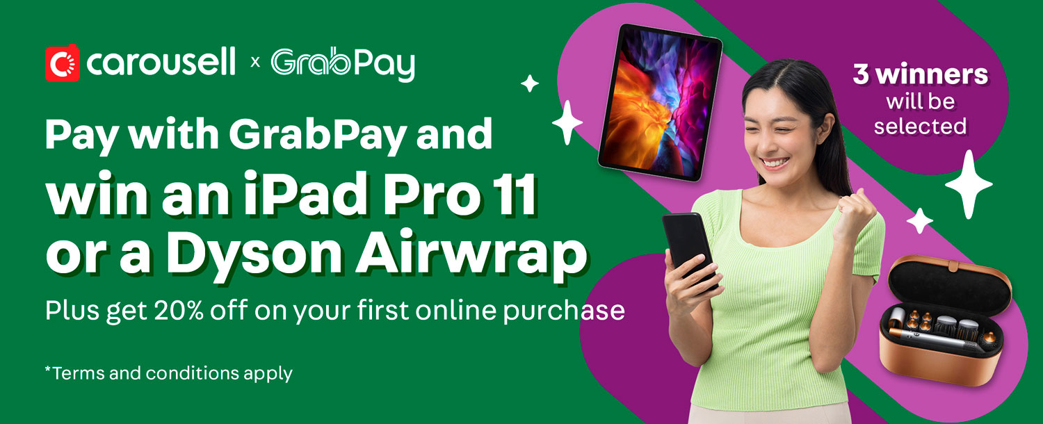 Grab x Carousell Giveaway
Introducing the Grab x Carousell Giveaway: Where Convenience Meets Savings!