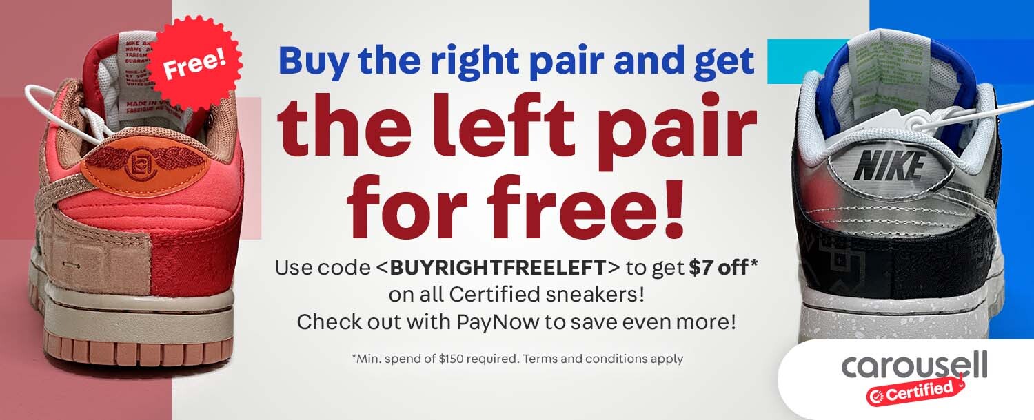 Buy Right Free Left - Certified Sneakers
Buy Right Free Left - Certified Sneakers