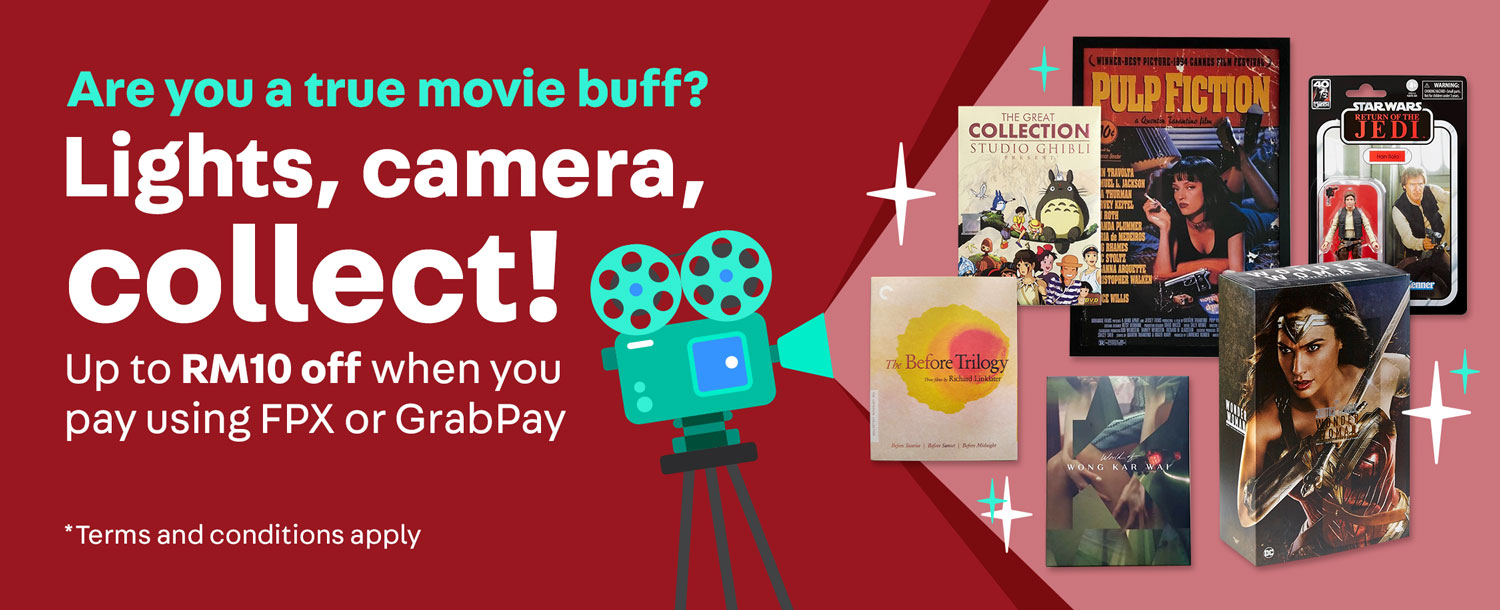 Are you a true movie buff?
Lights, Camera, Collect!