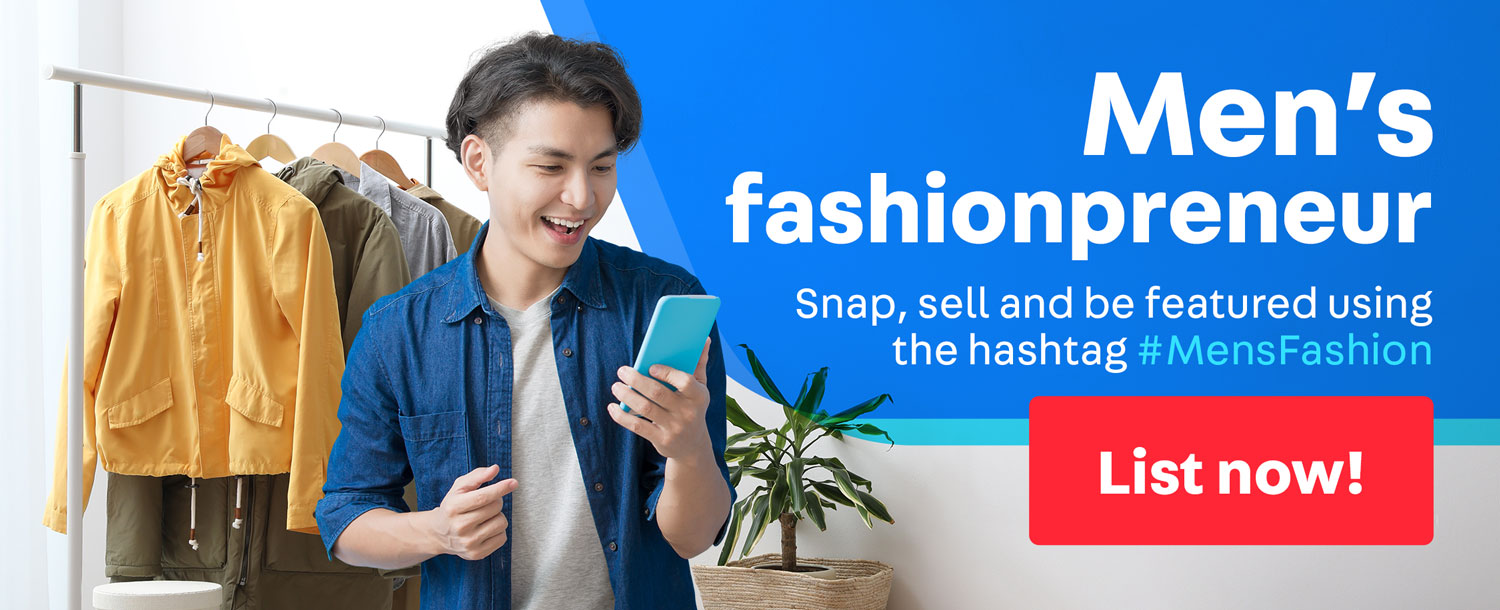 Men’s Fashionpreneur
Snap, Sell & Be Featured using the hashtag #MensFashion!