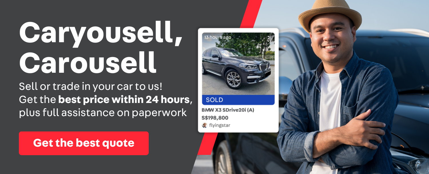 Caryousell, Carousell
Sell or trade in your car to us! Get the best price within 24 hours, plus full assistance on paperwork
