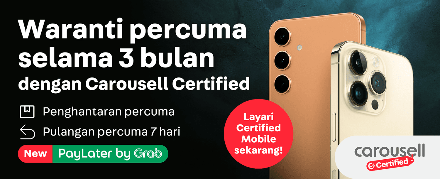 Use Code <CRS25>
to get RM25 off your next phone