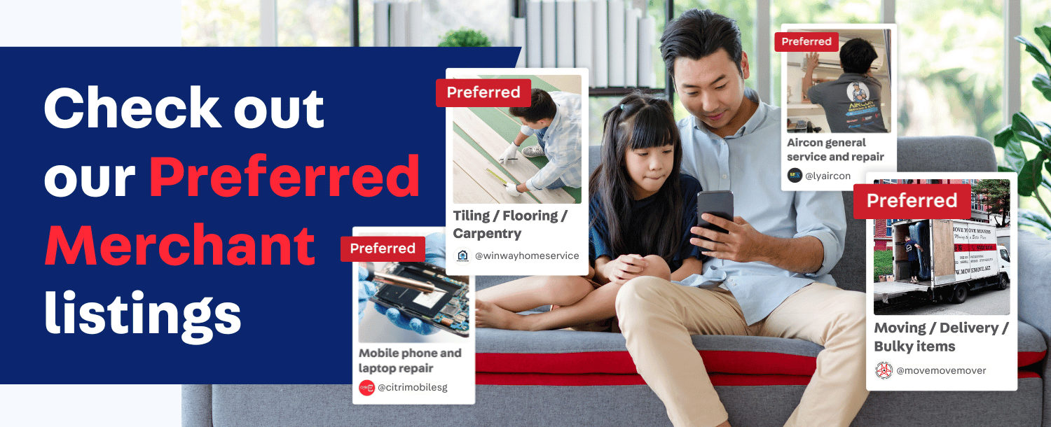 [SG] Preferred merchants program
Enjoy quality services with Carousell Preferred Merchants