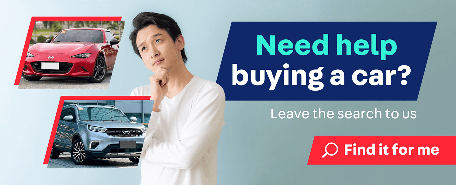 Need help buying a car?
Leave the search to us