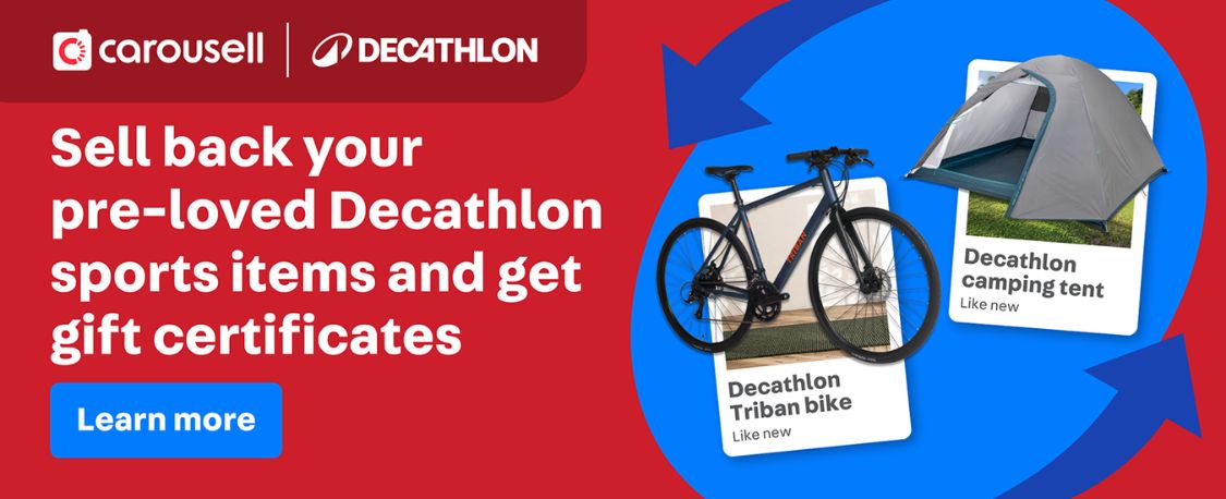 Decathlon Buy Back
Trade in your sports equipment for Decathlon gift certificates