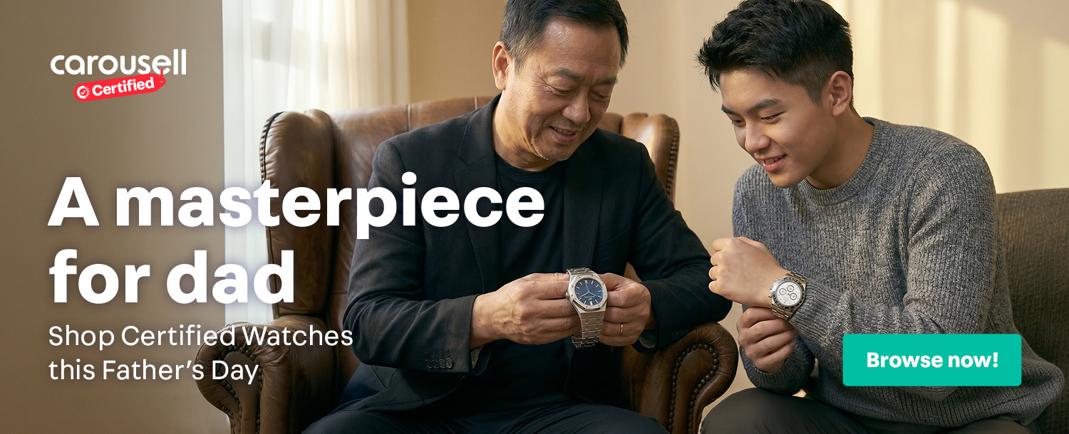 A masterpiece for dad
Shop Certified Watches this Father's Day