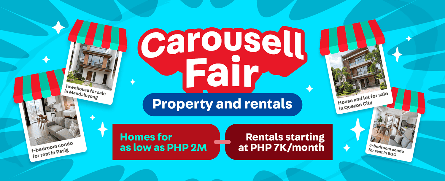 Grab the best deals at the Carousell Fair
Up to 60% off on selected items